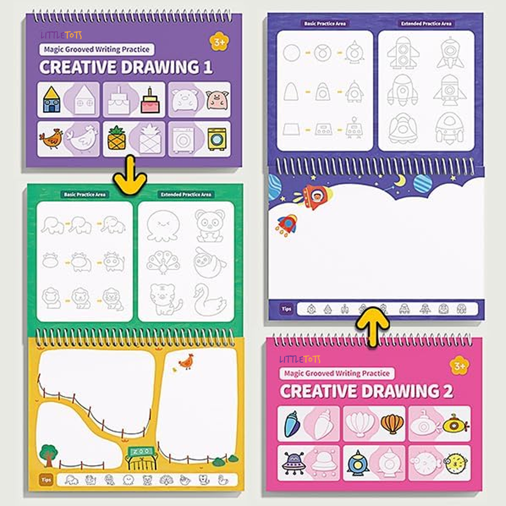 TraceTrek™ Workbook: Fast Track Young Minds