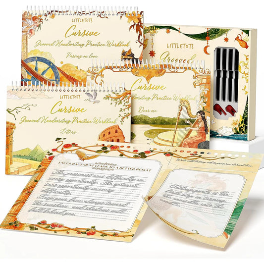 Cursive Magic Grooved Workbook: Master Elegant Writing